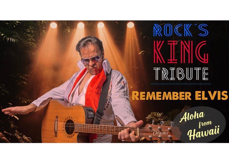 Willi Climent, como Elvis.